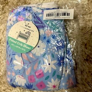 Little Sleepies NIB winter floral standard fitted crib sheet